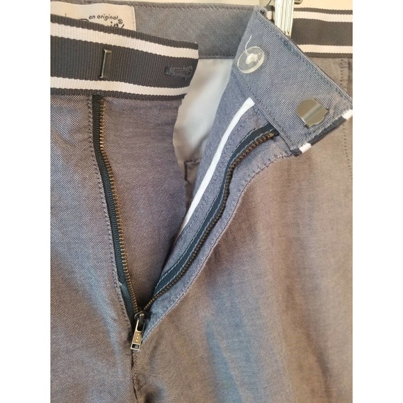 ORIGINAL PENGUIN LIGHT BLUE SLIM STRETCH CHINO MEN'S SHORTS Size 36 in - Picture 6 of 6